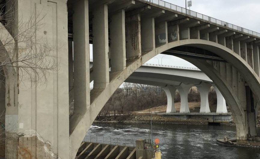 SE Bridge over the river