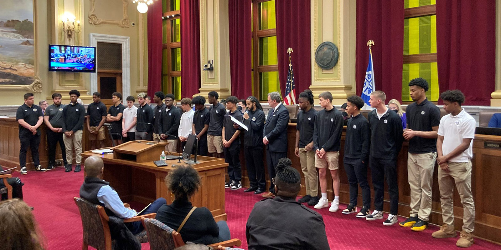 Honoring the 2022 DeLaSalle Basketball team