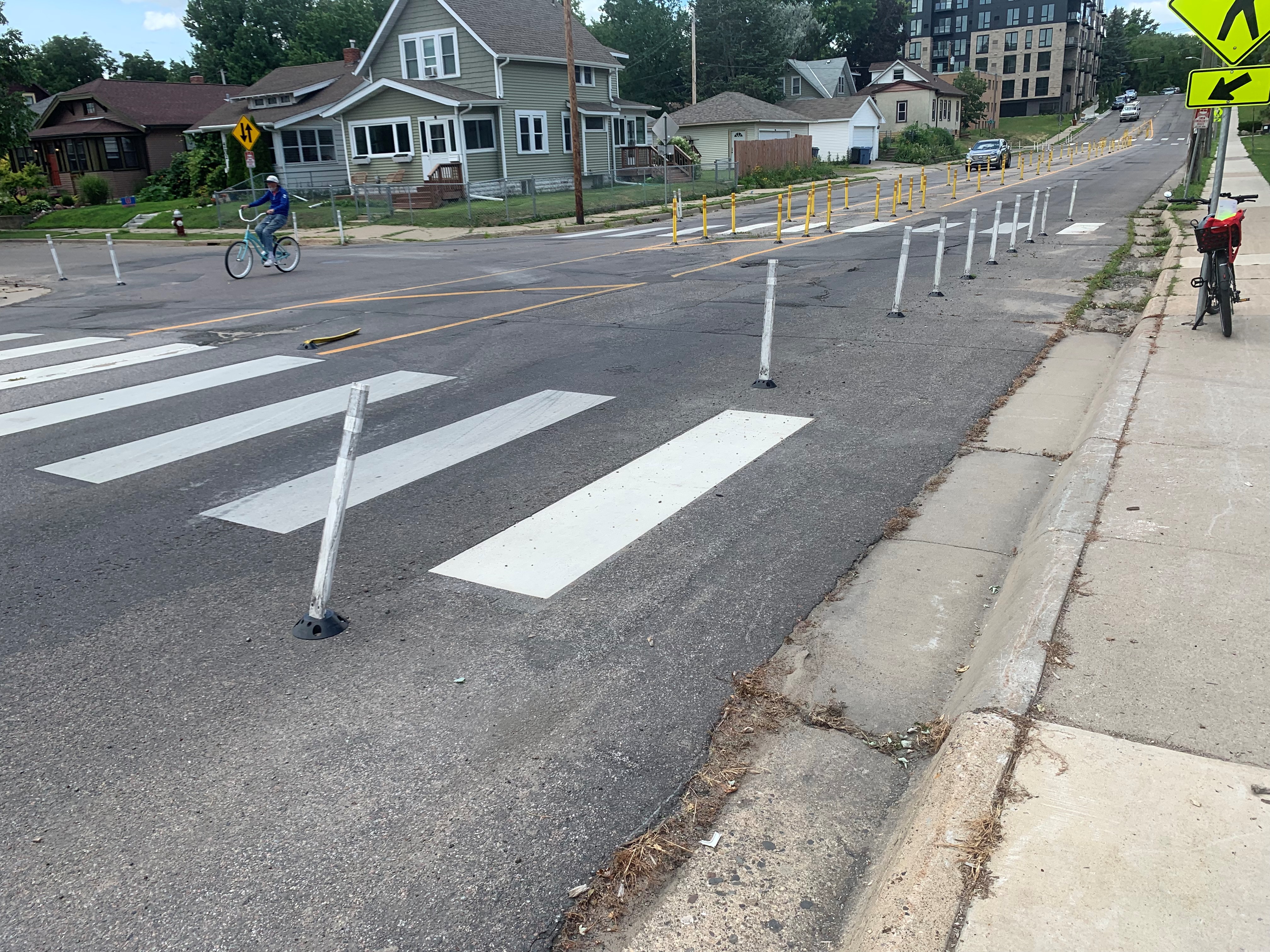 Intersection at 42nd St & Stevens Ave.