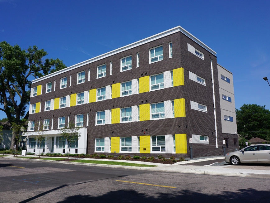 Apartment building in Minneapolis