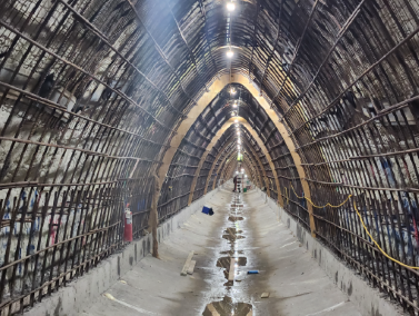 Central City Tunnel below downtown