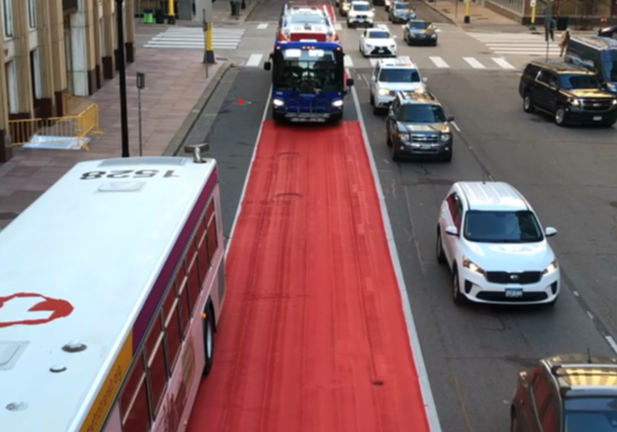 bus only lane