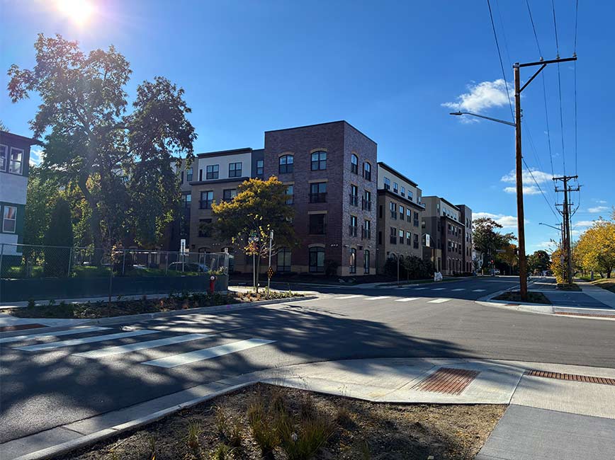 East 24th Street and Elliot Avenue