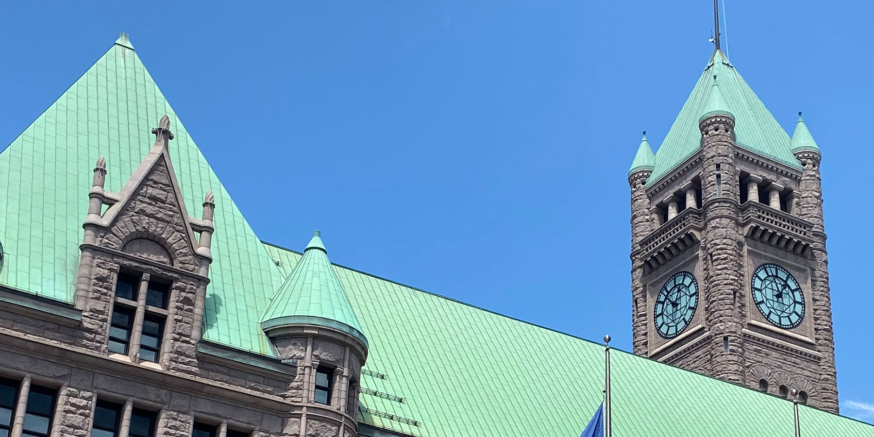 Minneapolis City Hall clocktower