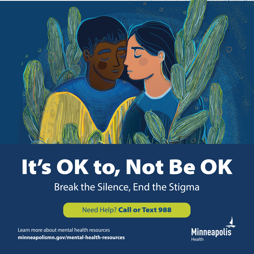 graphic of two people with plants in the background
