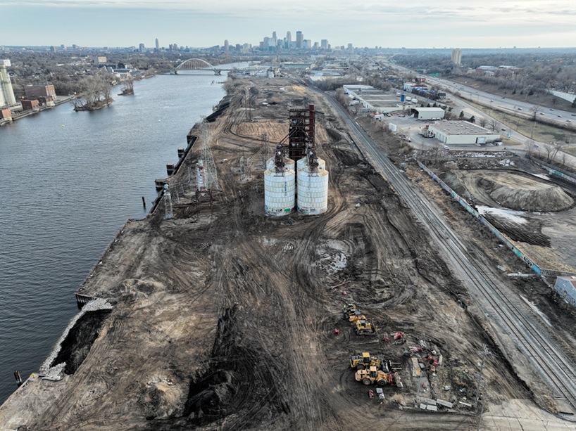 Upper Harbor site construction underway 