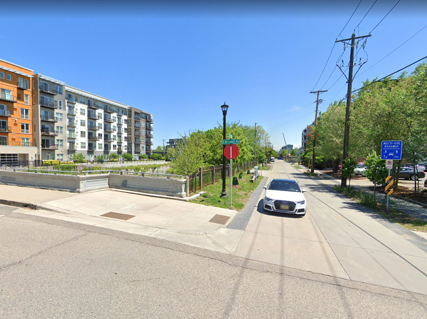 Intersection of Hennepin and W Lake St. 