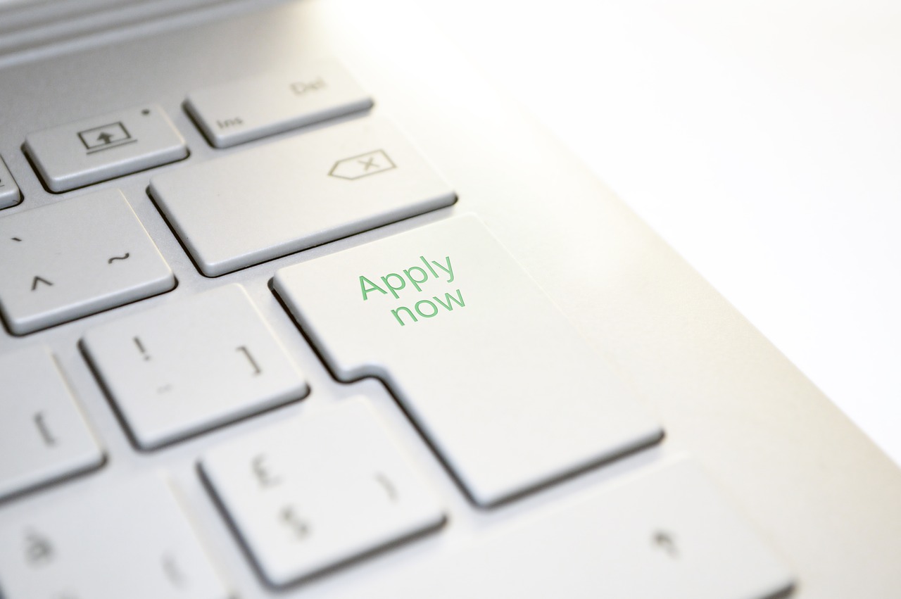 Computer keys with the words Apply Now Computer keys with the words Apply Now