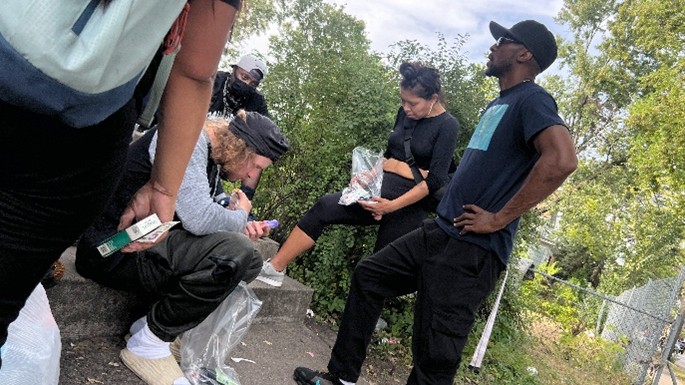 ENVisualize helping a community member