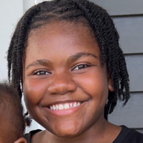 Image of Victoria Jackson, 12-year-old black female Image of Victoria Jackson, 12-year-old black female