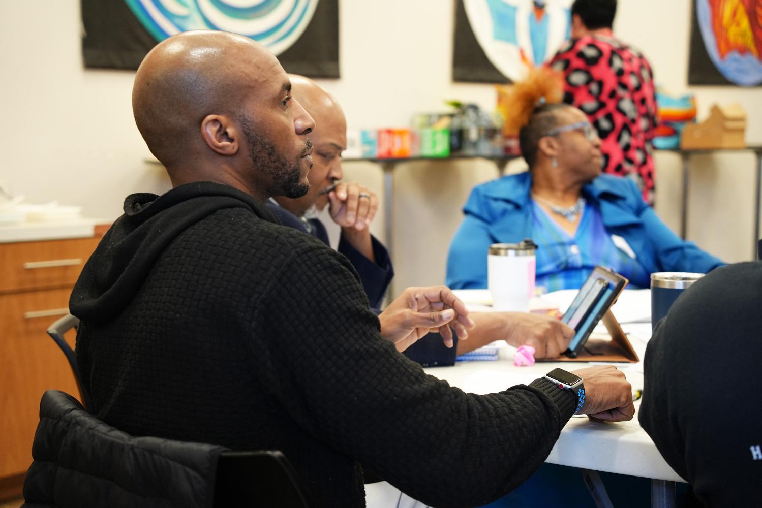 Dywon Tatum at the Blueprint Approved Institute