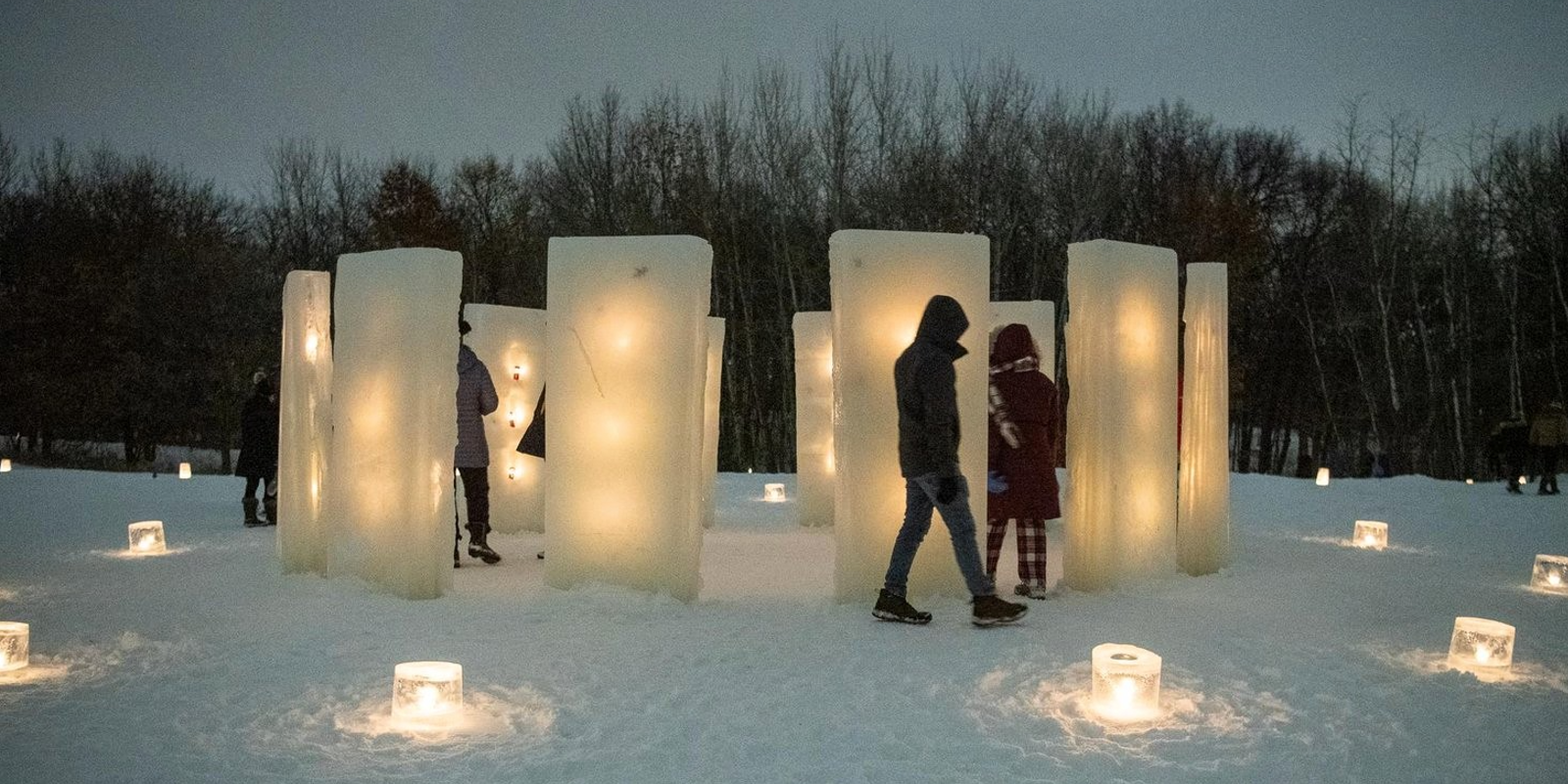 Luminary Loppet event in Mpls by Jayme Halbritter. Courtesy of Meet Minneapolis.
