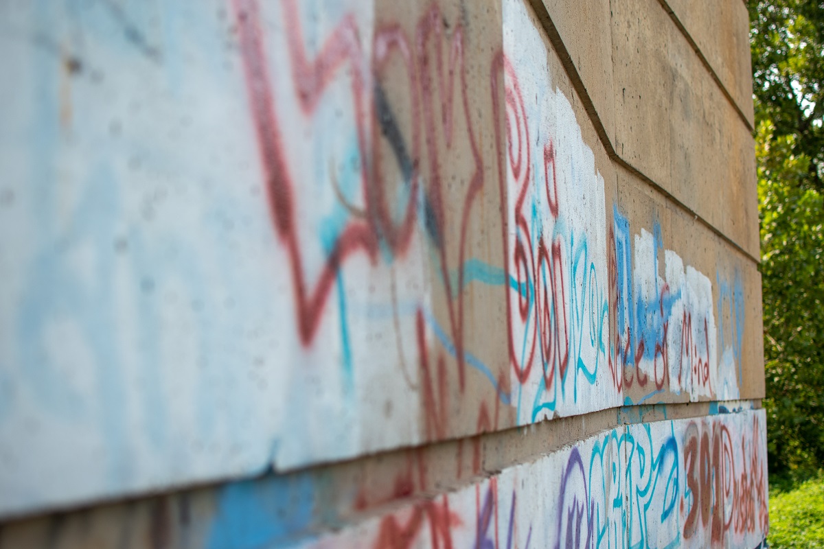 Remove graffiti from your property