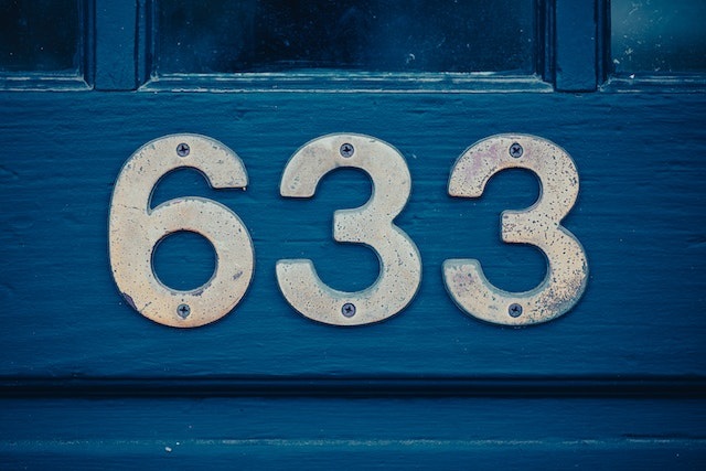 Keep house numbers visible