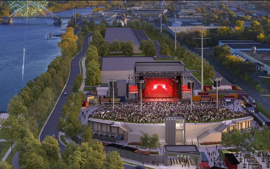 Rendering of Upper Harbor Venue